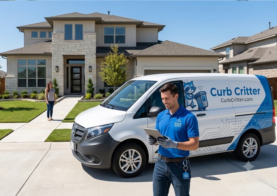 Curb Critter branded van